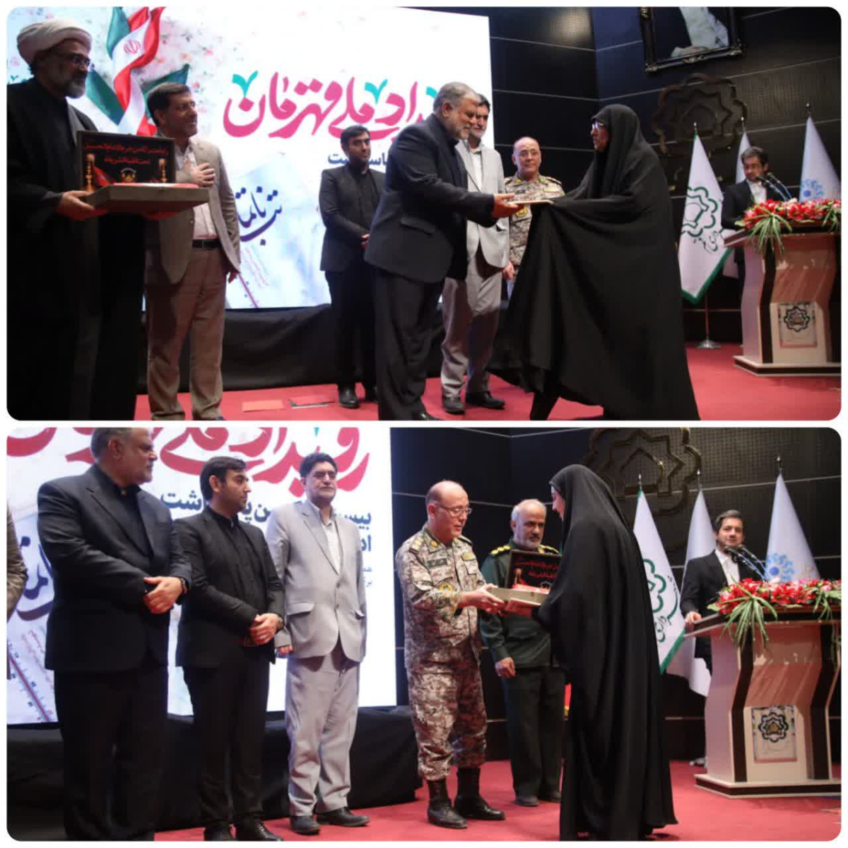 قدردانی از خانواده شهدا همزمان با رونمایی از تقریظ رهبر انقلاب بر کتاب «تب ناتمام»